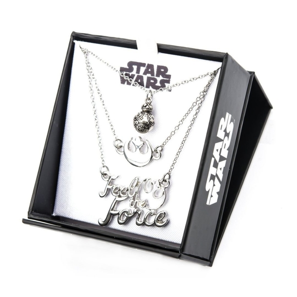 Disney Jewelry - Star Wars Resistance Silver Tiered Necklace